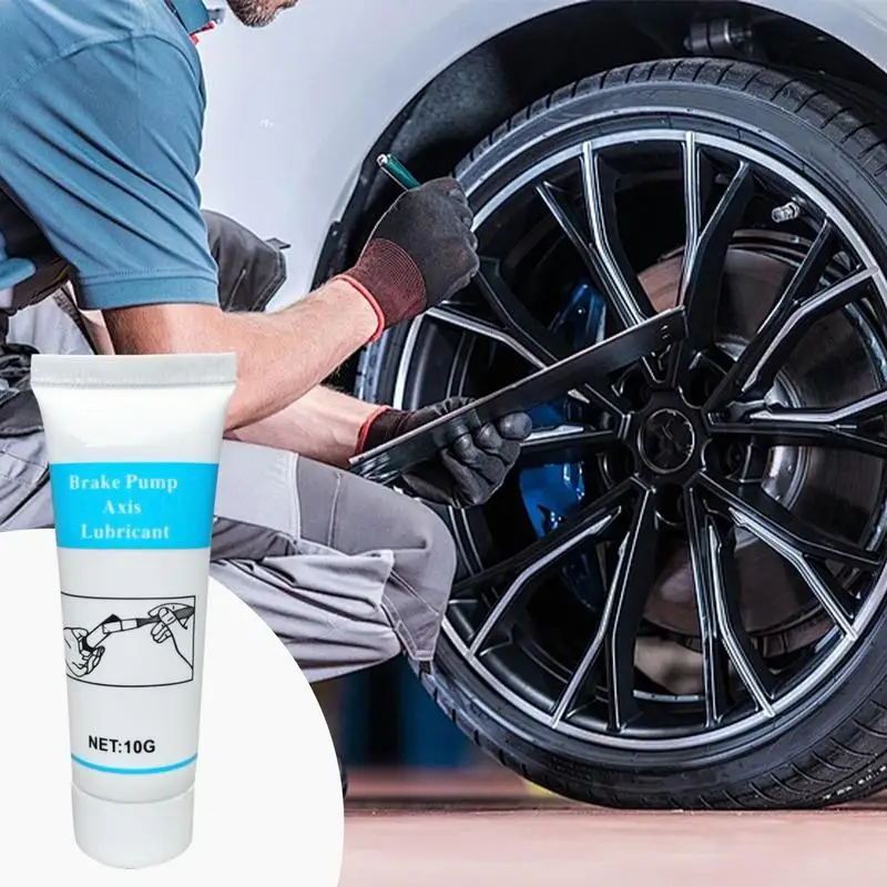 Car Lubricant 10g High-Temp Brake Caliper Grease for Guide Pins & Sliders Ceramic-Enhanced Lubricant Fit for Cars Trucks SUVs