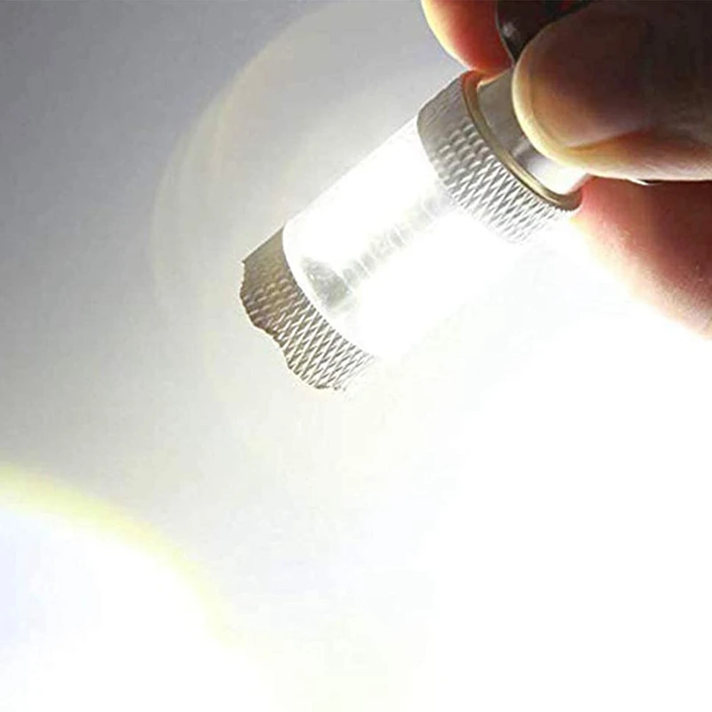 자동 LED 주차 헤드라이트 전구, 백색 안개등 전구, 6000K, 10X H6, 12V, 80W