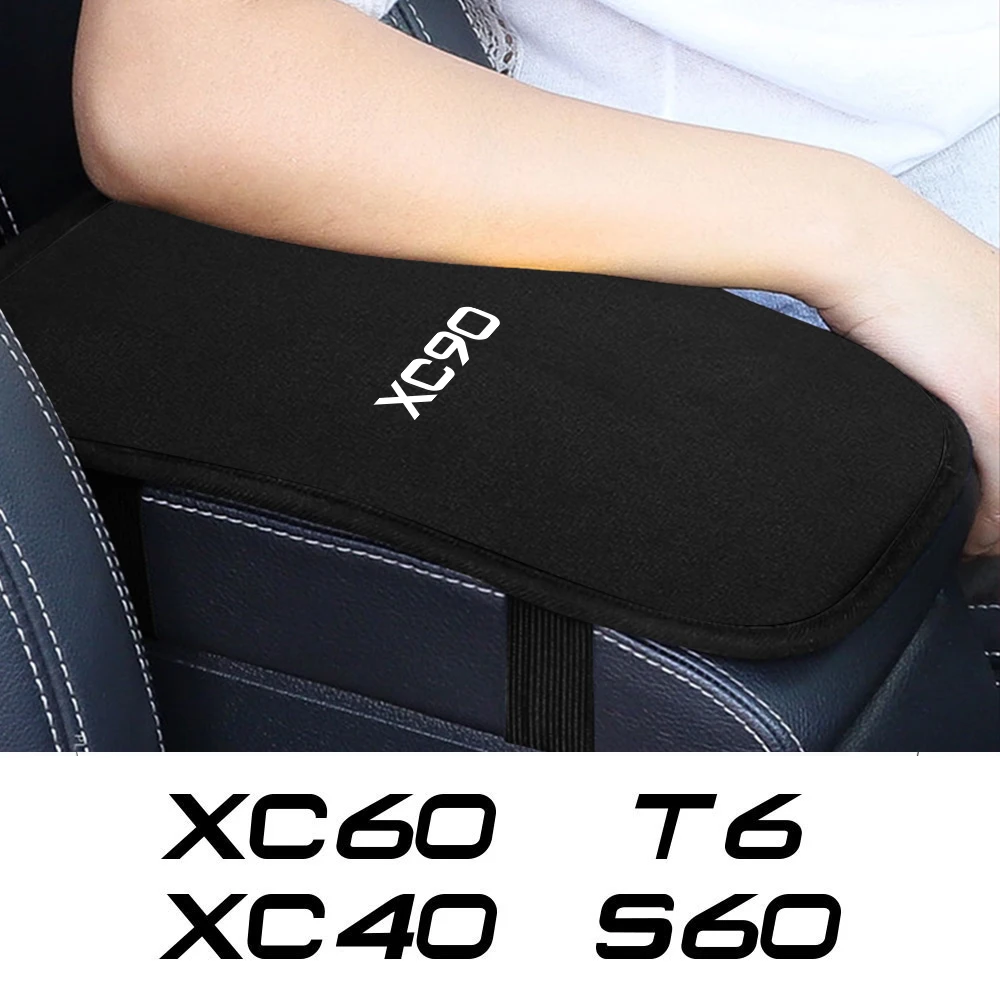 Car Armrest Box Pad Universal Comfortable Leather Pad Hand Cushion for Volvo  C30 XC60 XC70 S60 XC90 S80 S90 V50 V60 V70 V90 XC30 - AliExpress