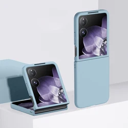Durable Matte Shockproof Hard Plastic Case for Mix Flip 2024 (Skyblue)