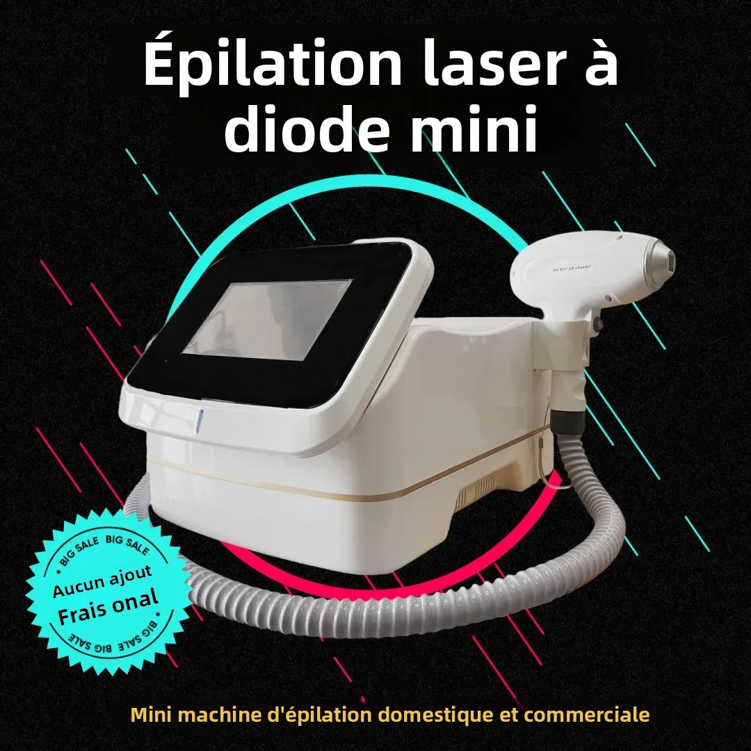 Mini Épilateur Laser Diode 808 nm Ice Platinum 4000W pour Épilation et Rajeunissement Cutané avec Réservoir d'Eau Externe 2026 1 Mini Épilateur Laser Diode 808 nm Ice Platinum 4000W pour Épilation et Rajeunissement Cutané avec Réservoir d'Eau Externe 2026 1