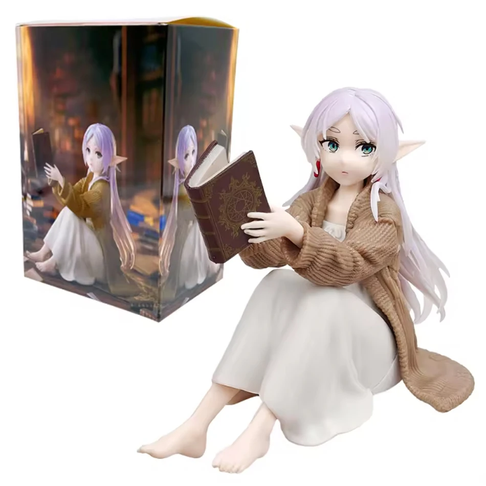 Freiren Anime Collectible: Reading Action PVC Figure Statue Gift