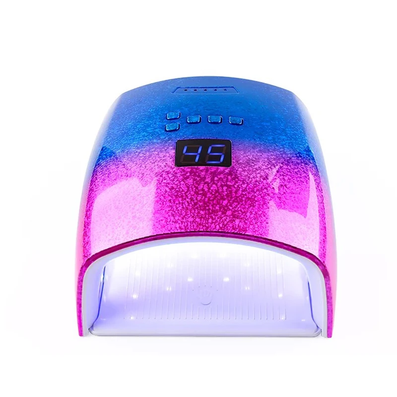 Lampada UV per unghie ricaricabile 48W Lampada per unghie in gel senza fili per manicure e pedicure Lampada UV per unghie a LED senza fili_voghion.com