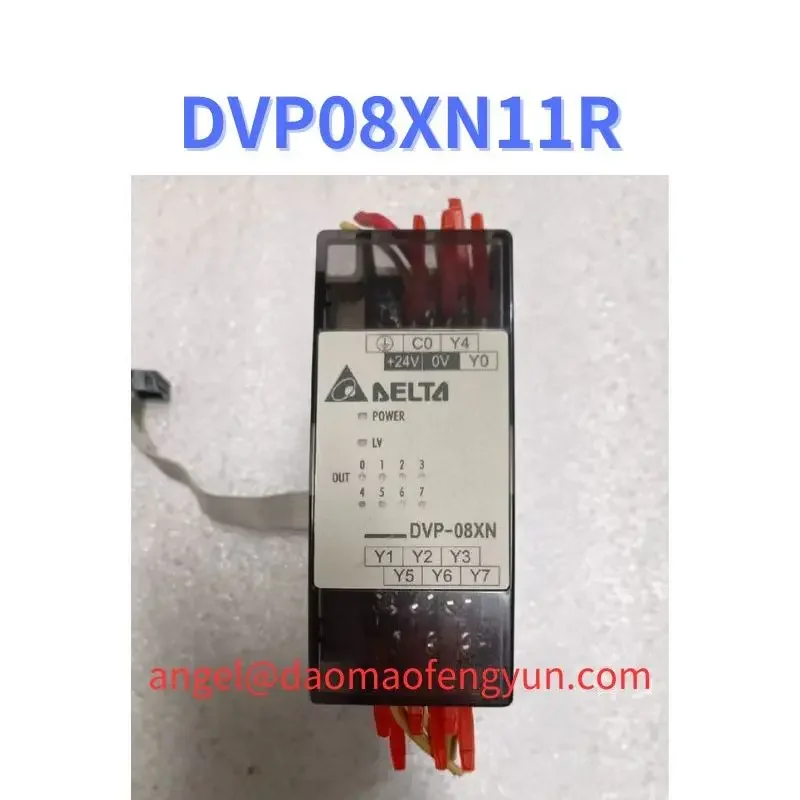 

DVP08XN11R Used PLC module test function OK DVP08XN11R