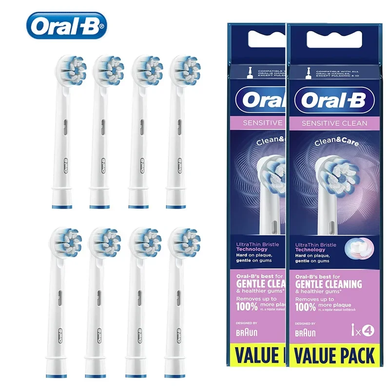 Oral B Sensitive Ultra Soft Bristle Brush Heads