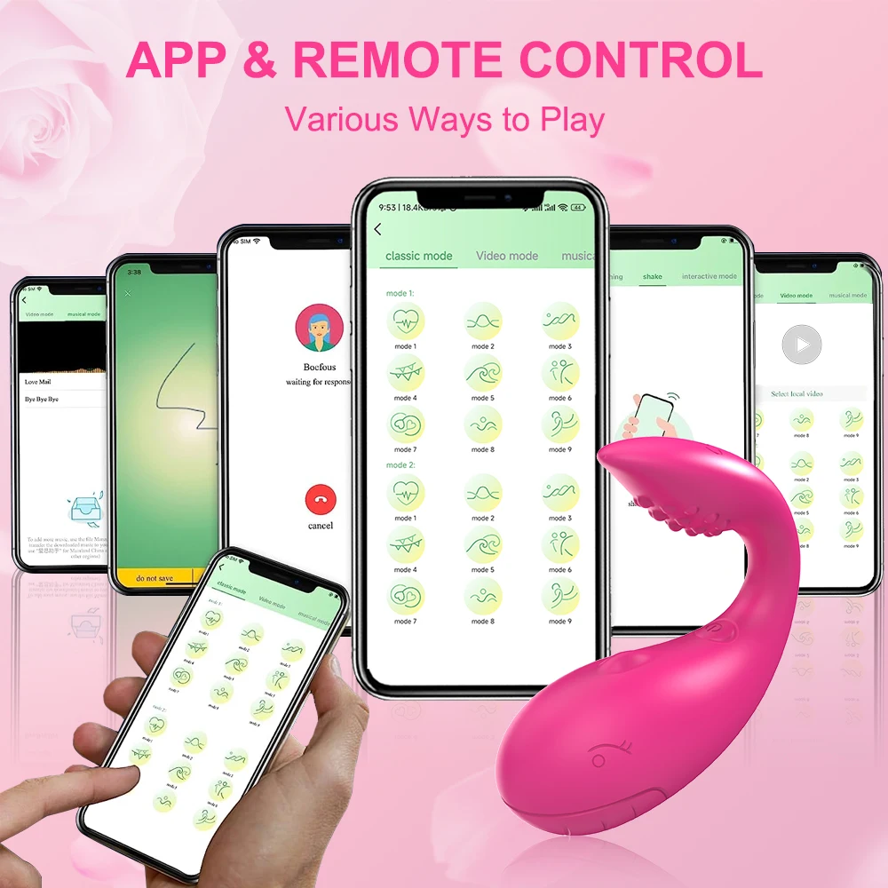 Sex Toy APP Control Vibrator for Women Clitoris Stimulator Dildo Sex Machine Penetration Vagina