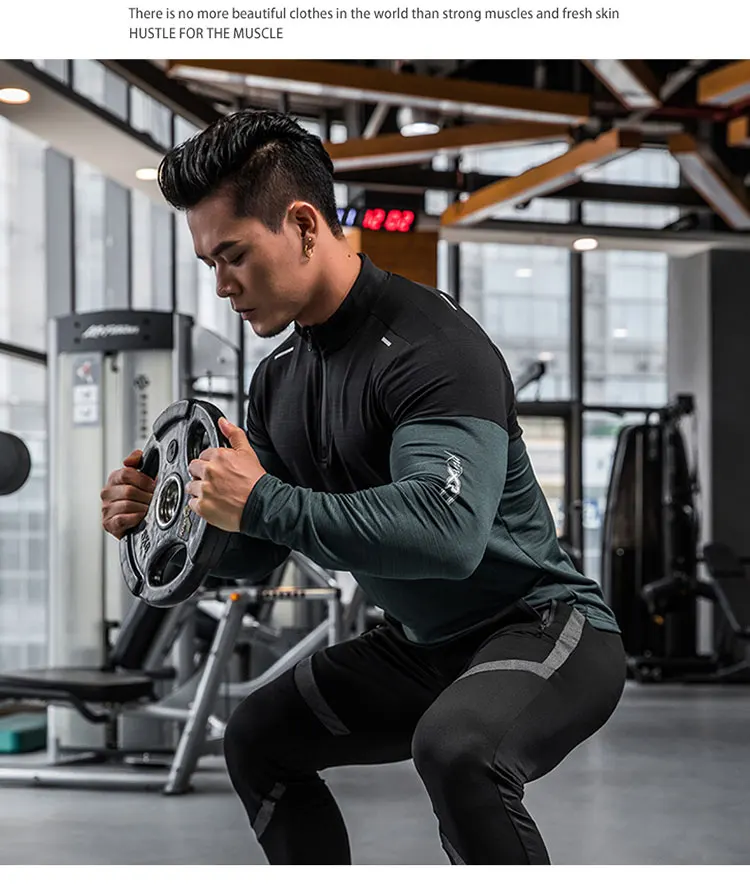 Vetement Homme Sport LANBAOSI Ensemble De Compression Pour Homme