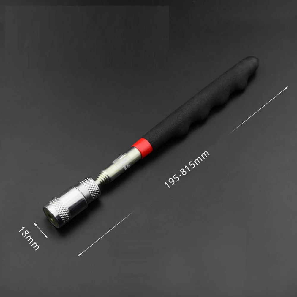 Portable Telescopic Magnetic Pen Metalworking Handy Tool Magnet Capacity for Picking Up Nut Bolt Extendable Pickup Rod Stick