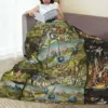 The Garden Of Earthly Delights - Hieronymus Bosc Blankets Fleece Breathable Sofa Throw Blankets For Couch Throws Bedspread Quilt 5