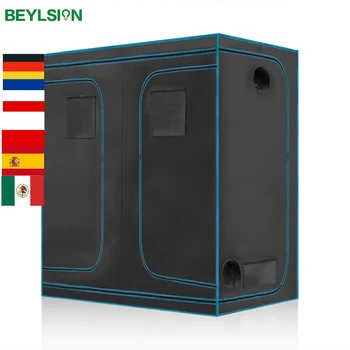 BEYLSION คุณภาพสูง 600D ปลูกเต็นท์ Dark Room นาฬิกา Window Grow กล่องสําหรับพืชในร่ม Hydroponic Growth 1