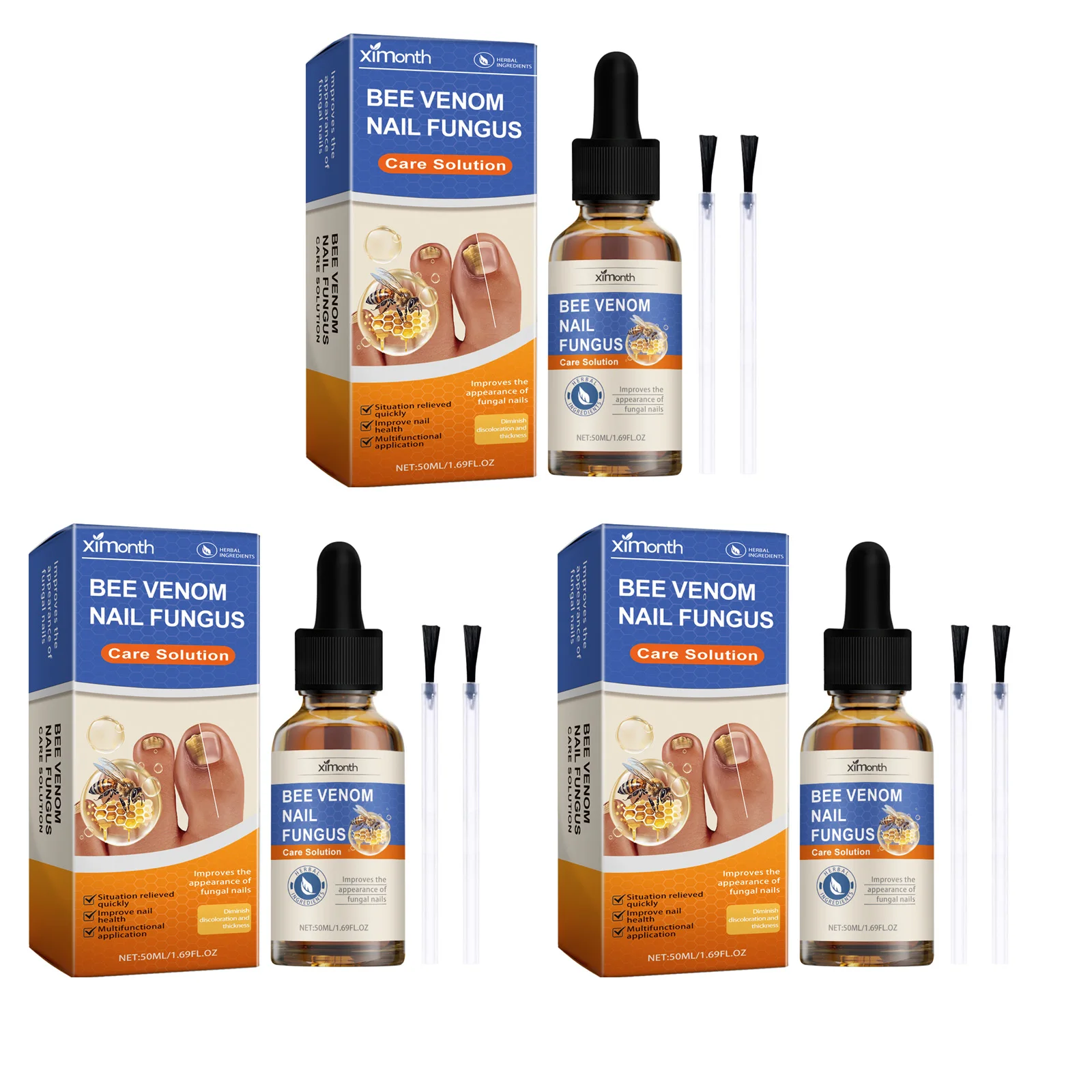 3 X 50ml Boxed