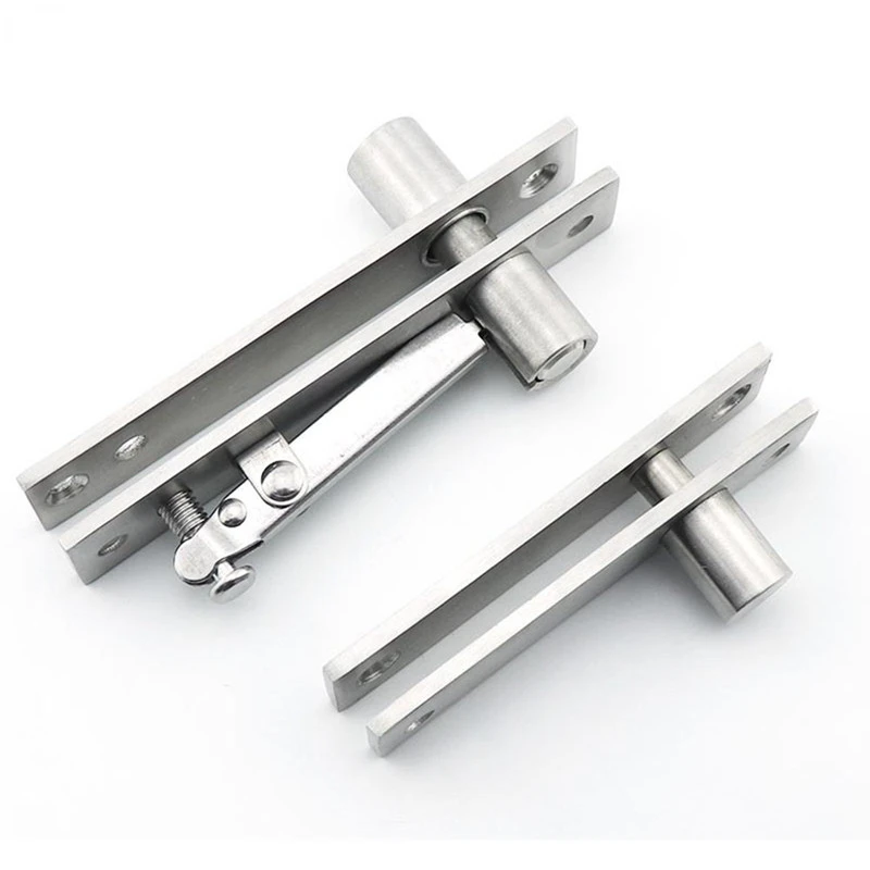 Heavy Duty Stainless Steel 360 Degree Rotation Wooden Invisible Door Hinges Hidden Door Pivot Hinge System Furniture Hardware