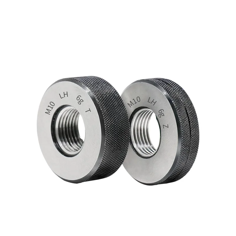1SET(1*GO+1*NOGO) M16-M20 비표준 미터법 미세 치아 나사 링 게이지 6g 측정 도구 M16M17M18M19M20 X1.5 0.5 1.25 0.75