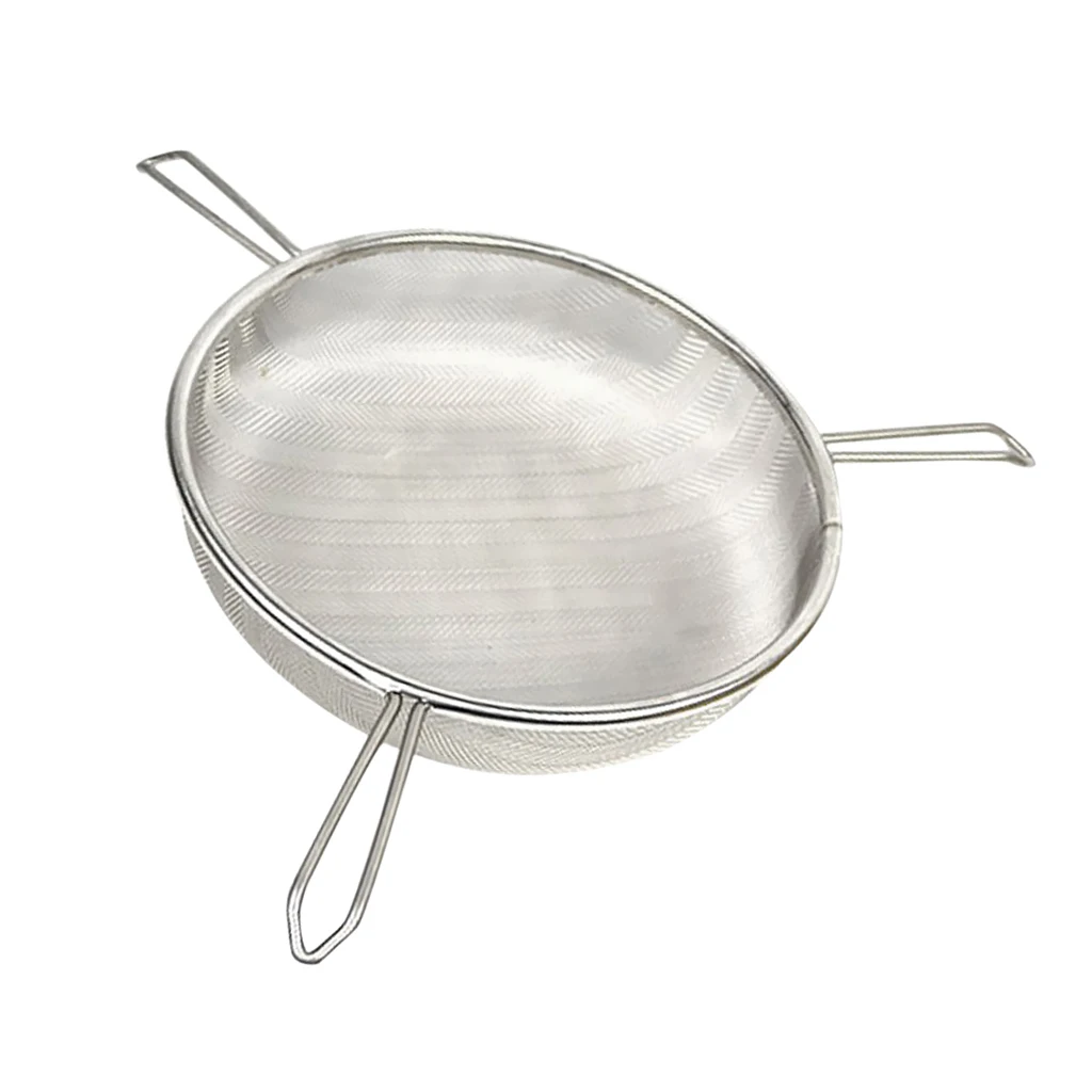 Stainless Steel Bee Beekeeping Honey Strainer Filter Net Screen Apiary Sieve