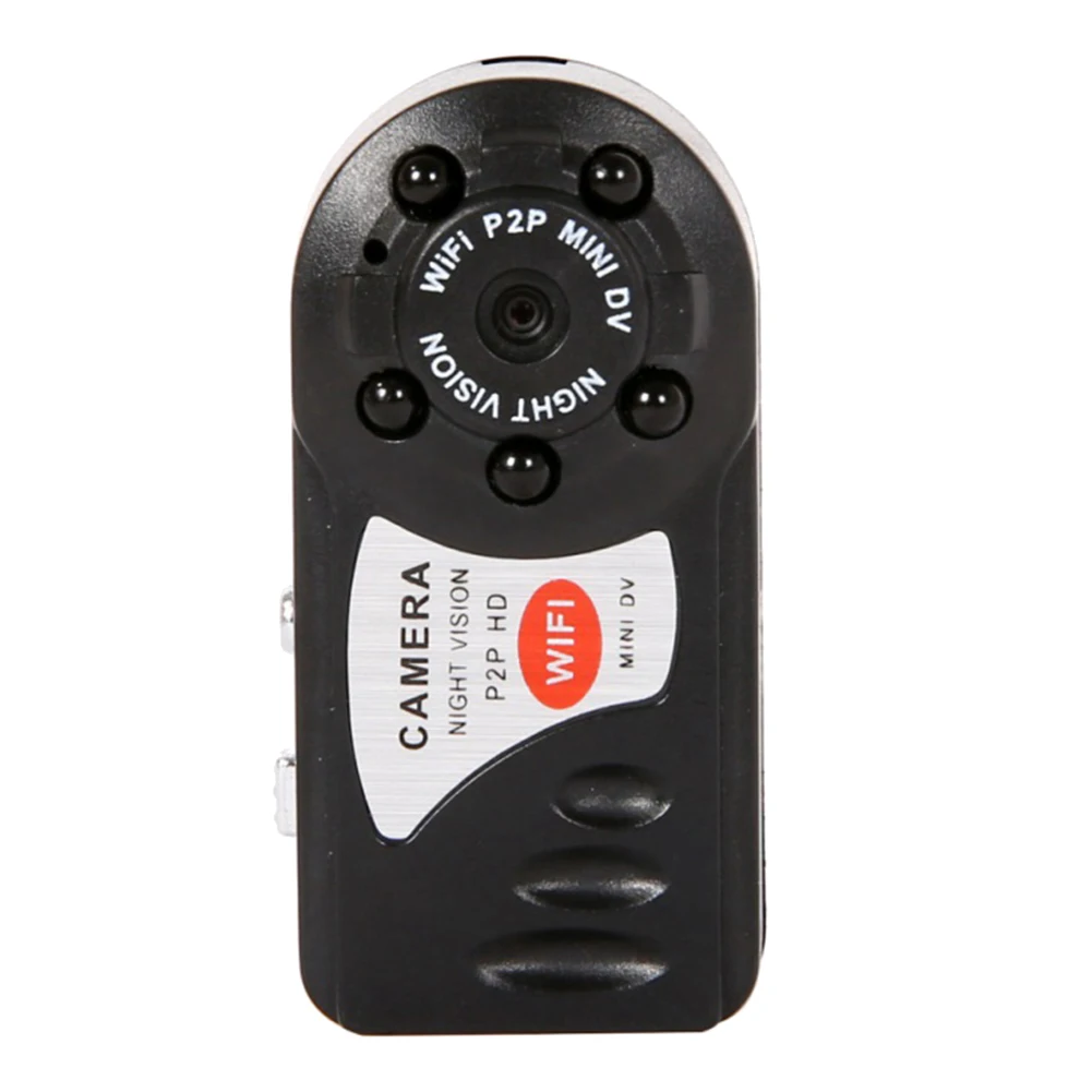 

Мини-камера Q7 1080P с Wi-Fi, компактная камера, беспроводная IP-камера с инфракрасным ночным видением, видеокамера