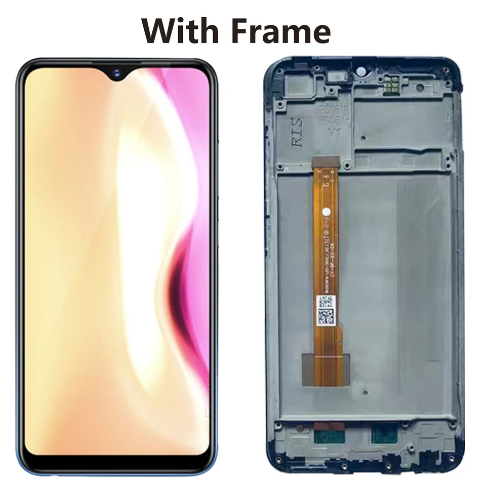 Écran LCD 6,56 compatible avec Vivo Y17s (noir sans cadre