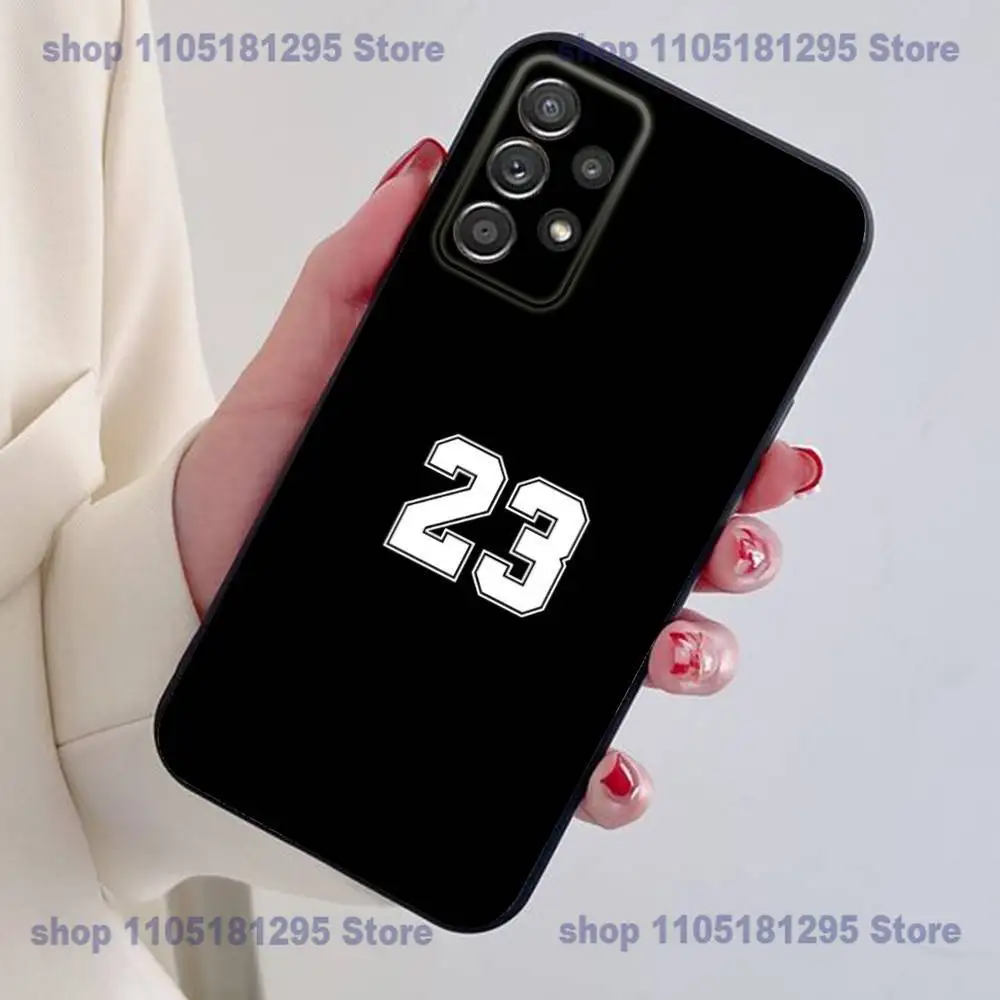 Black Soft Silicone Basketball Phone Case