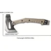 HX Mercenarys Tactical Engineer Axes Multifunctional Explosion-Proof Axe Camping Artillery Fire Rescue Hammer Hiking Tools 6