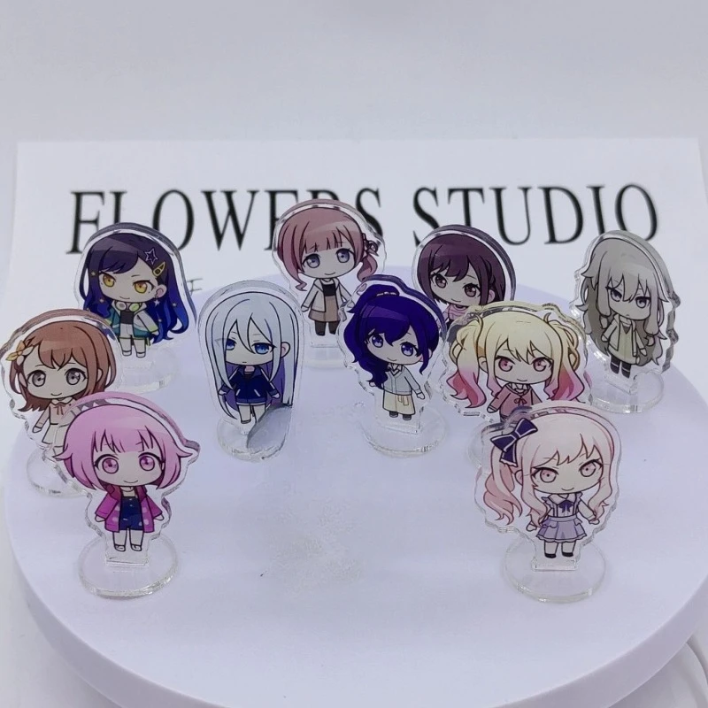 Colorful Stage Desk Decor: Kamishiro Rui & Tenma Tsukasa Acrylic Ornaments