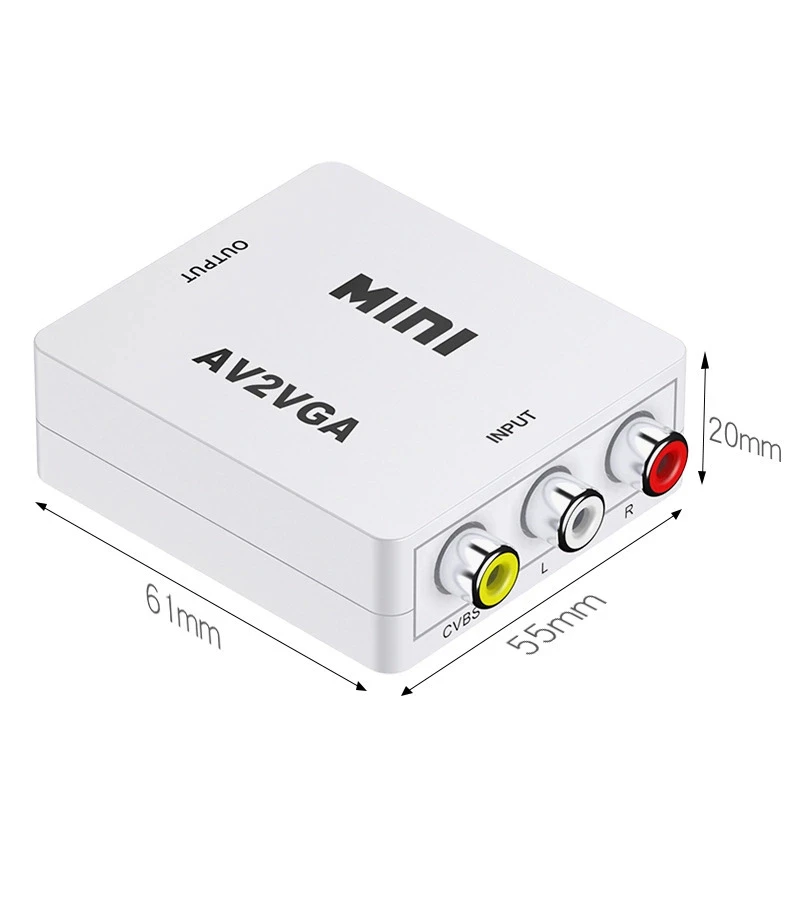 1080P ̴ AV RCA CVBS-VGA  , 3.5mm  , TV  ڽ  PC  PAL NTS  