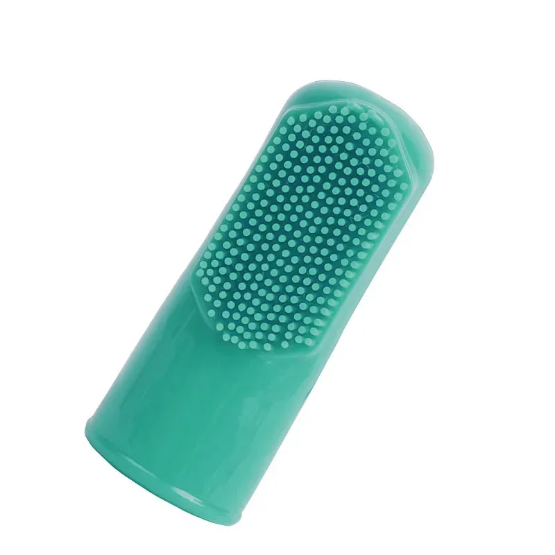 Soft Pet Finger Toothbrush for Dogs - Oral Care and Cleaning Tool