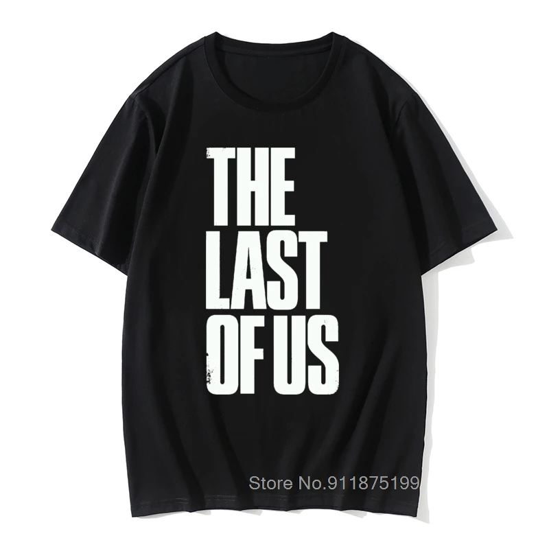 

Футболка The Last Of Us, мужские хлопковые футболки с круглым вырезом, Элли, светлячки, джосер, Tlou, видеоигра, стиль Harajuku