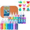 Magic Water Elf Handmade Water Toy Nightlight Magic Gels Animal Molds Birthday Gifts Crafts Art DIY Creative Kit for Kids 1