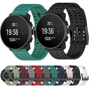 Силиконовый ремешок для часов Suunto, спортивные силиконовые ремешки для Suunto9 peak pro/Suunto5 peak Copper