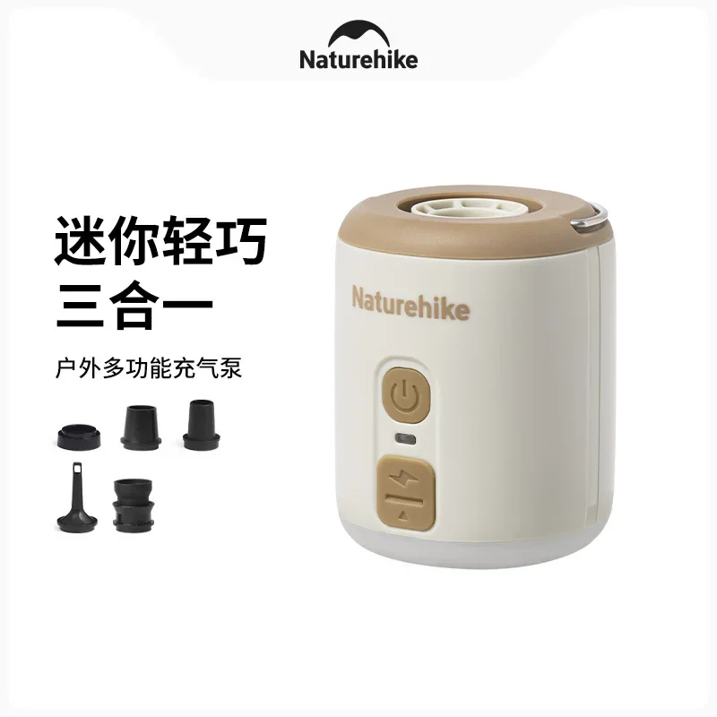 

Naturehike Outdoor Mini-Portable Multi-Functional Electric Air Pump Camping Charging Pumping Lighting Three-in-One CNK2300DQ022