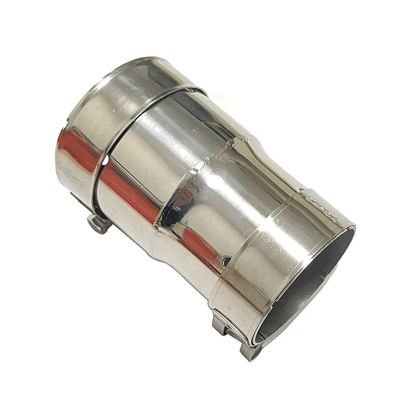 1 car parts Exhaust pipe 304 stainless steel pipe reducer size general muffler sleeve