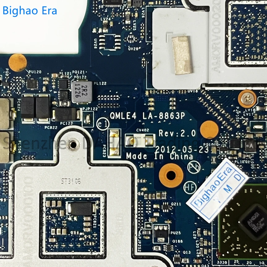 para Samsung 355v5c Np355v4c Np355v5c Laptop Motherboard Qmle4 Ba5903402a Ba59-03568a La8863p com Hd7670m 2gb Placa de Vídeo - Imagem 3