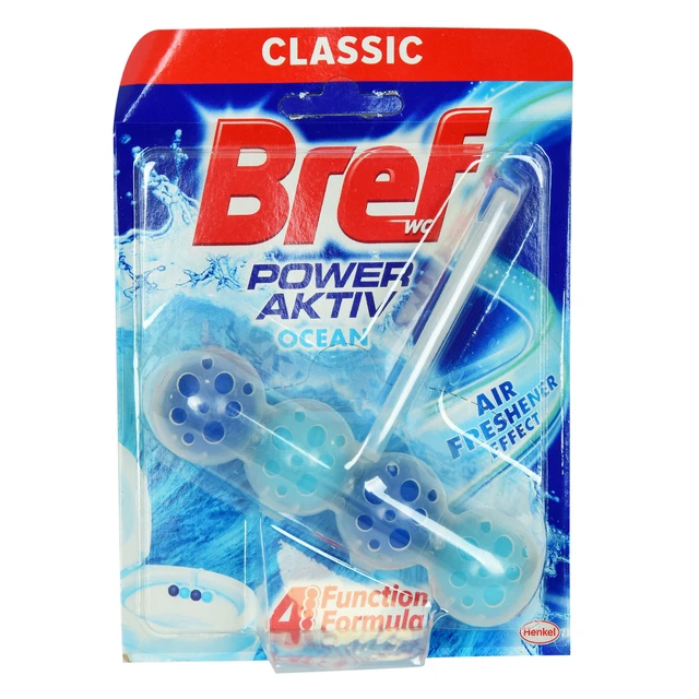 Bref Wc Power active ocean scented toilet seat 4 ball 4 multifunction  formula 50 g