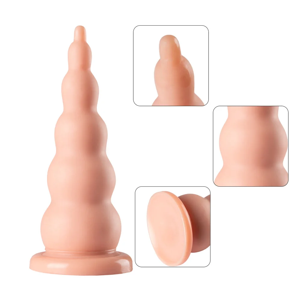 Plug anale a forma di zucca per massaggio prostatico adulti_voghion.com