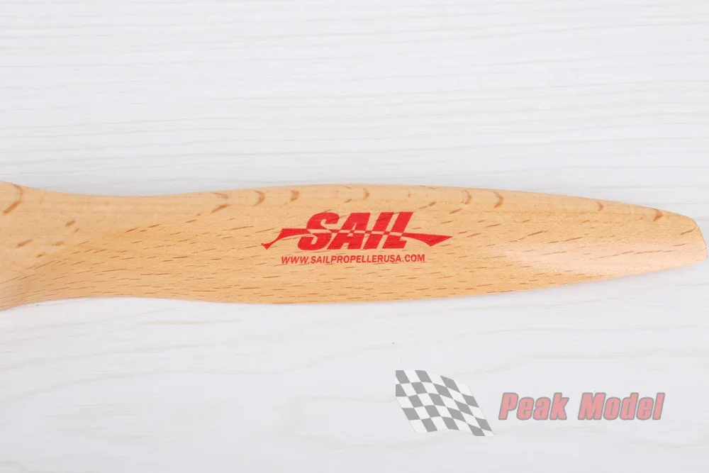 SAIL hocheffizienter CW-Propeller aus Buche \ für Nitro-Motor und Gasmotor – Detail 11