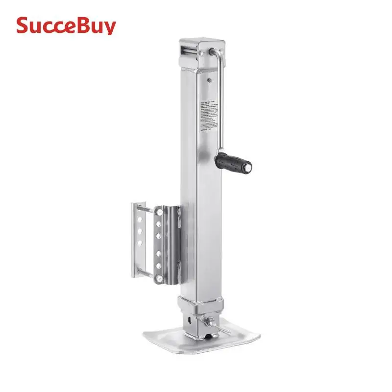 SucceBuy 8000lbs Sidewind Trailer Jack Swivel Bolt-on Support Legs 28.5"Lift with Handle Stand Steady Boat RV Parts Accessories