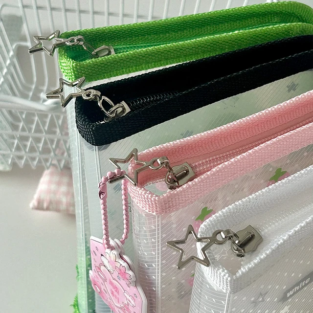 Mignon A6 papeterie dossier de rangement fichier PP sergé fermeture éclair pochette Document sac Zip fichier dossier fournitures de bureau scolaire 3 Mignon A6 papeterie dossier de rangement fichier PP sergé fermeture éclair pochette Document sac Zip fichier dossier fournitures de bureau scolaire 3