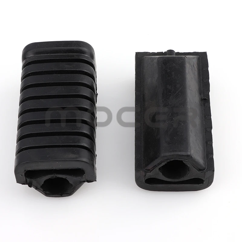 1 Pair Motorbike Foot Peg Rubber Nonslip Footrest Pedal Foot Peg Cover Set For Honda WY125 Motorcycle Parts motorcycle accessories,motorcycle footrests