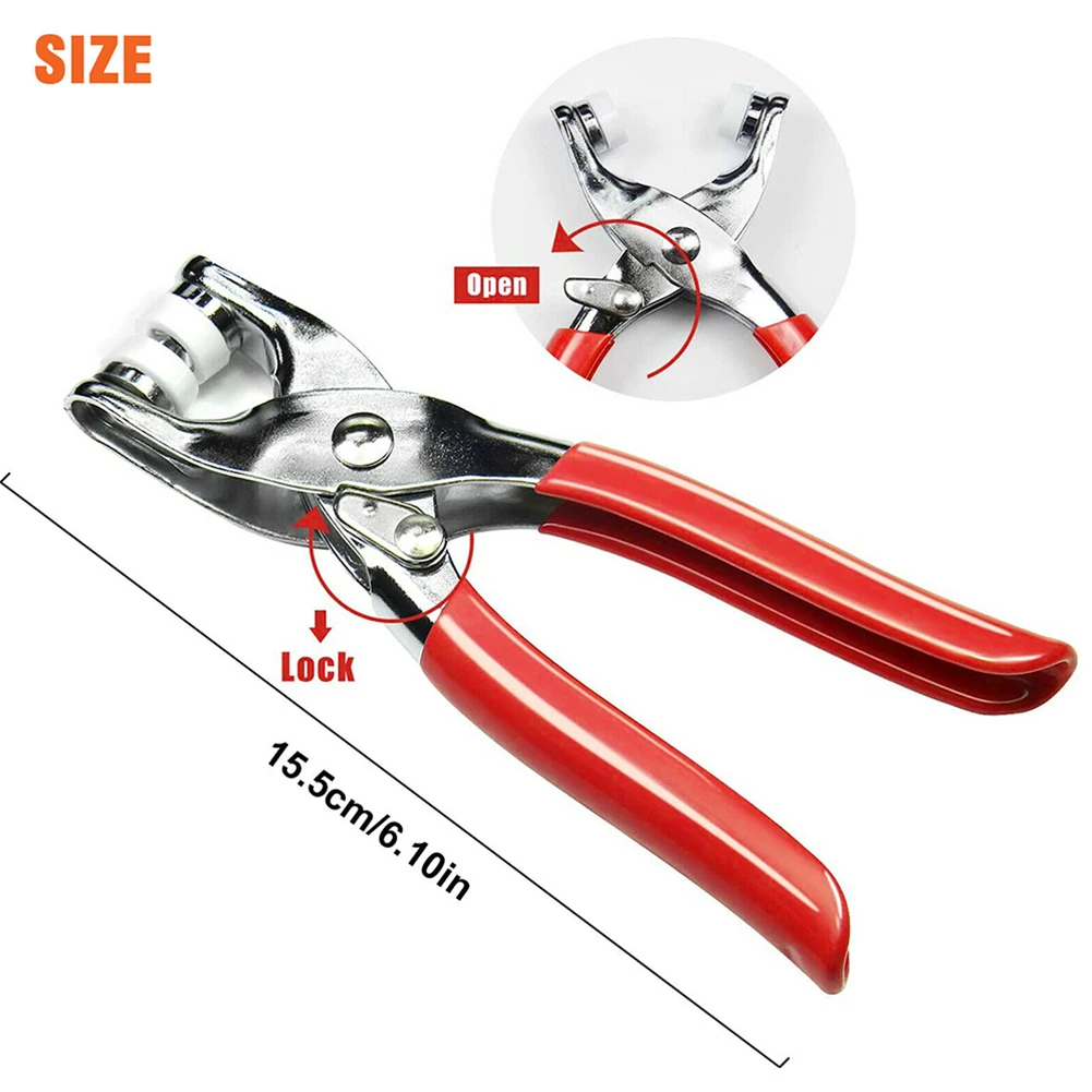 Pinza Elementi Di Fissaggio Bottoni A Bottone Anello A Polo In Metallo Set Di Elementi Di Fissaggio A Scatto Con Pinza E 100 Borchie Per Cucire E Arti