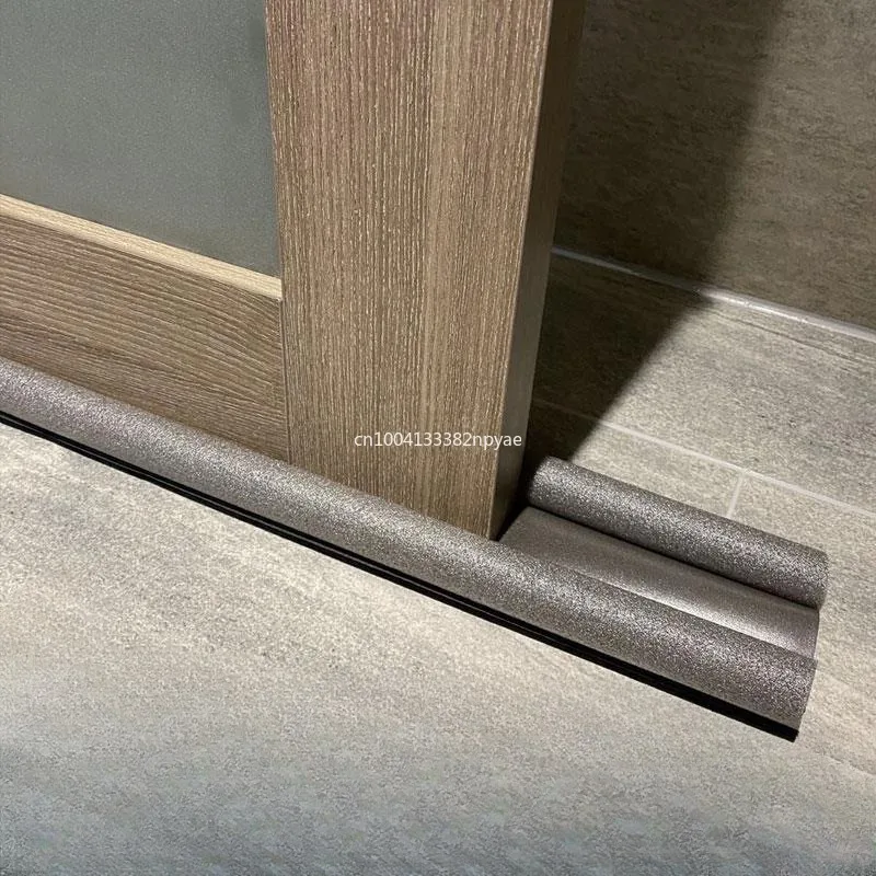 Windproof Seal Strip Draught Excluder Stopper Door Bottom Guard Double Protector Doorstop Home Decor Dust Blocker Sealer 95*10cm