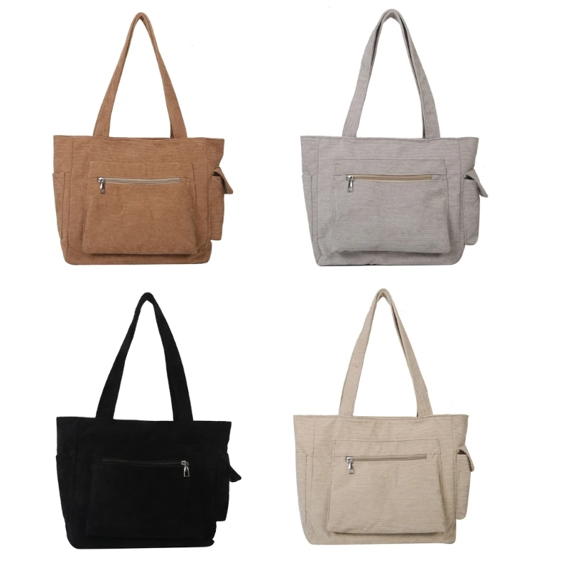 

Large Capacity Shoulder Bag for Work Travel Tote Bag Hand Carry Bag Trendy Zipper Tote Bag for Girl Gift for Friends