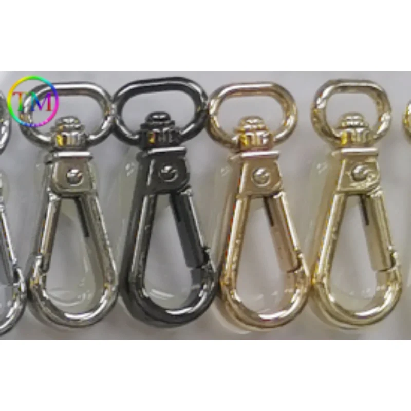 10-50Pcs 12/15/20/25/31mm 4Colors Swivel Metal Buckle Handbag Strap Snap Hook Diy Strap Belt Hook Hardware Accessories