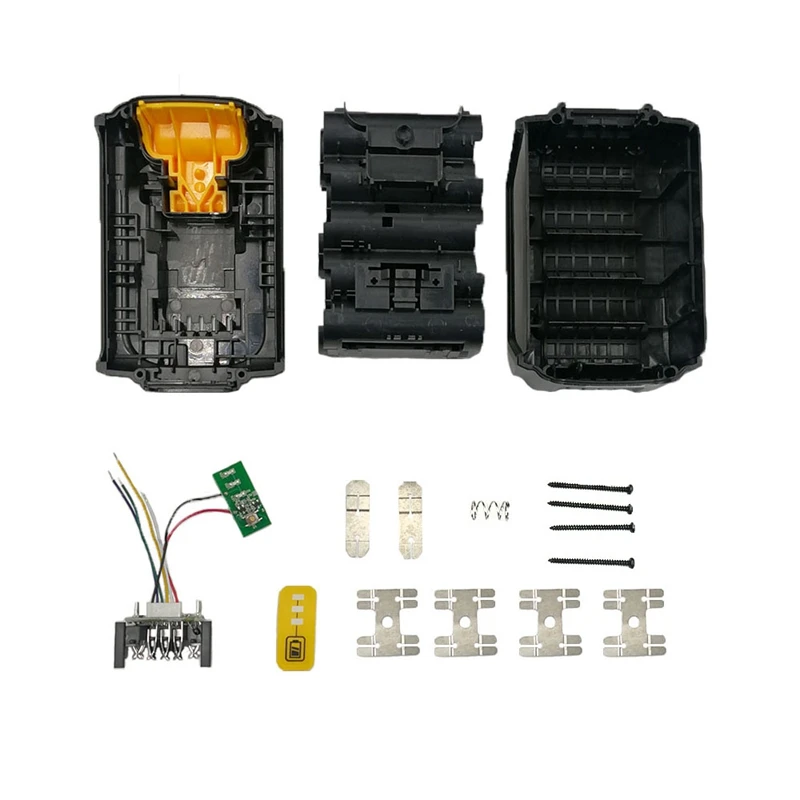 디월트 리튬 이온 배터리용 PCB 회로 기판, DCB200 배터리 플라스틱 케이스 (배터리 셀 없음), DCB200, 18V, 20V