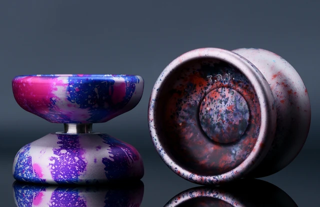 【新品】しぇふ染め Yoyo Yeung 茶色いブラウン リアルヘッド 真頭玩具 プロのyoyo向けの2022トップyo施釉カラー蜂蜜色ossovi max yoyo