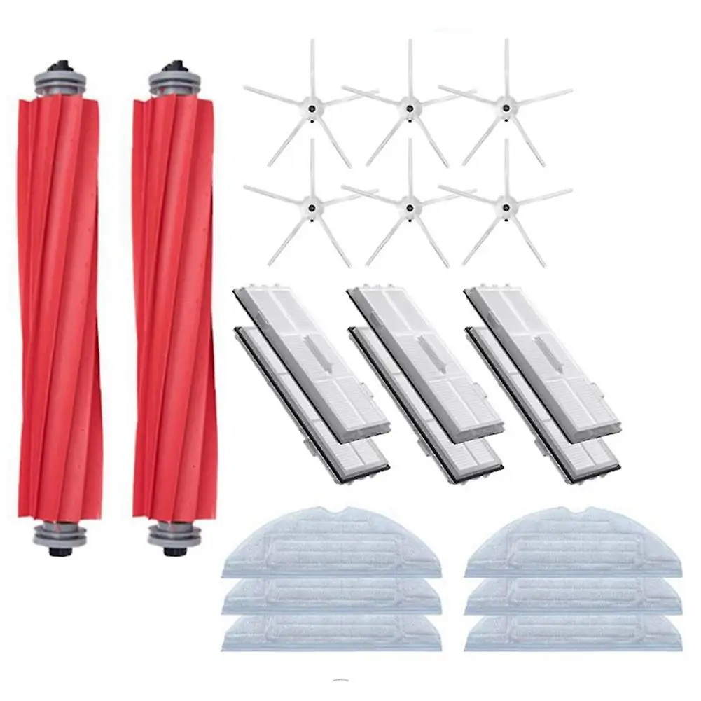 

20pcs For Xiaomi Roborock S7 S70 S7max Main Brush Mops Cloths Filter