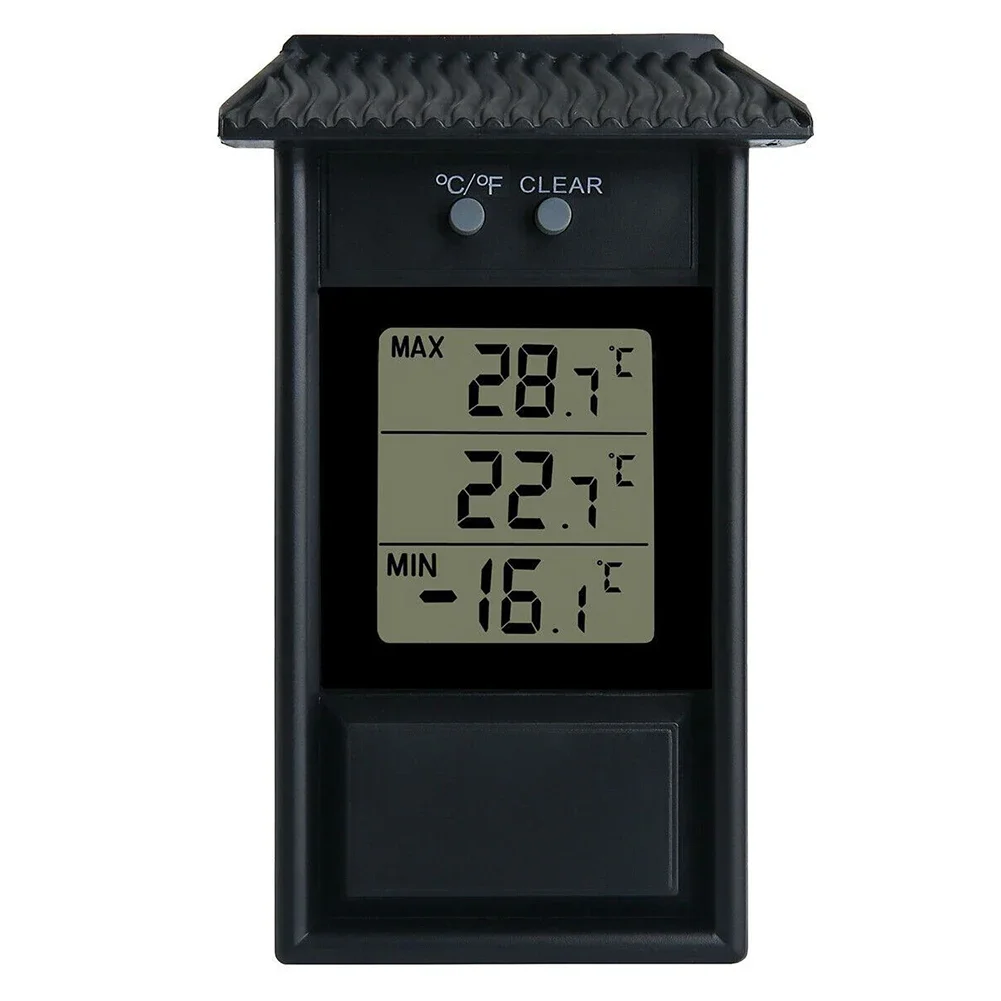 Waterproof Digital LCD Thermometer with Max-Min Display