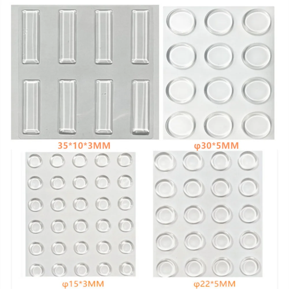 Silikon-Stopper Für Türen & Möbel - Transparente Anti-Kollisionspads Zum Schutz Von Wänden