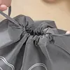 5/10Pcs Set Shoe Storage Bag With Thickened Non-woven Fabric Strap Mouth Large Capacity Travel Waterproof Shoe Bag Moistureproof 5