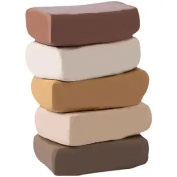 500g/bag Ceramic Clay DIY Manual Sculpture Clay Pottery Baking Free High White Clay Firing Temperature 1180-1280 Degrees 1