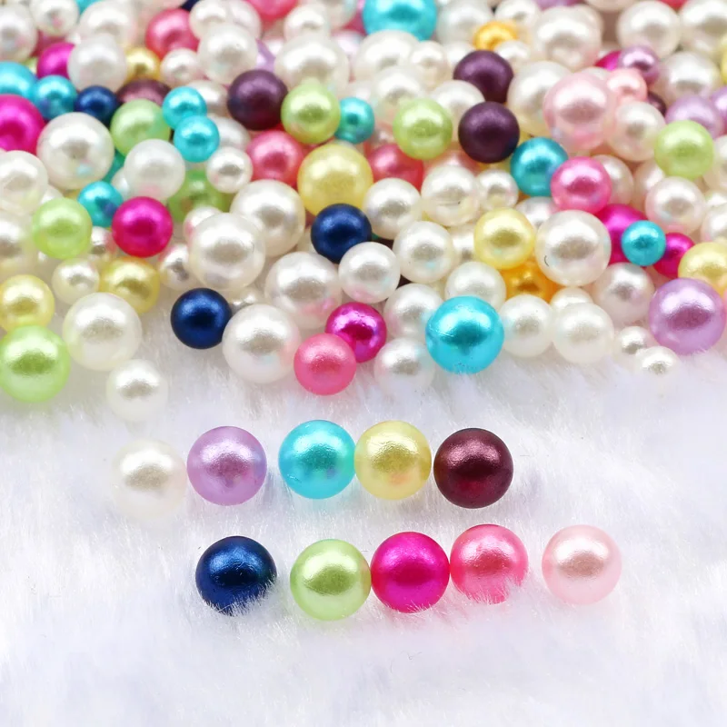 Perles Rondes En Acrylique, Perles Colorées En Vrac Petit Trou Robuste Et  Durable Pour La Fabrication De Bijoux à Bricoler Soi-même 