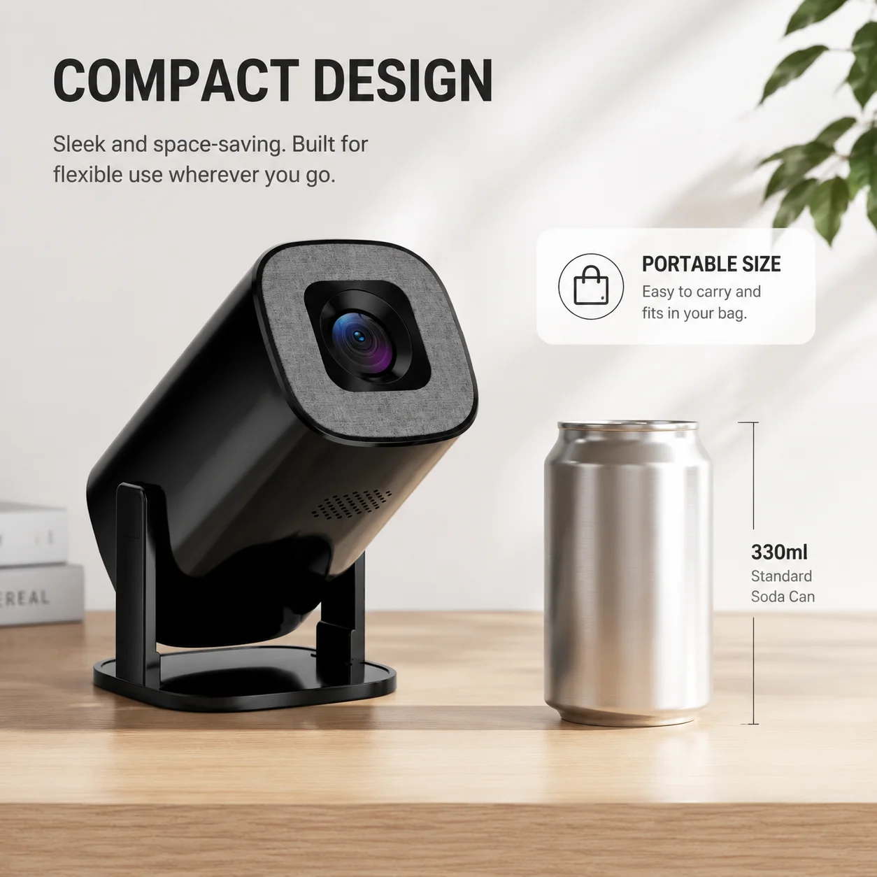 베스트셀러 V1 포켓 LED 프로젝터, 8K 디코딩, 듀얼 WiFi&블루투스, 단초점 HD, 네이티브 1080P 저렴한 휴대용 스마트 프로젝터
